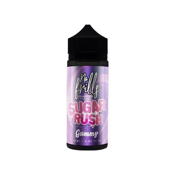 No Frills Collection Sugar Rush 80ml Shortfill 0mg (80VG/20PG) - vapeverseuk
