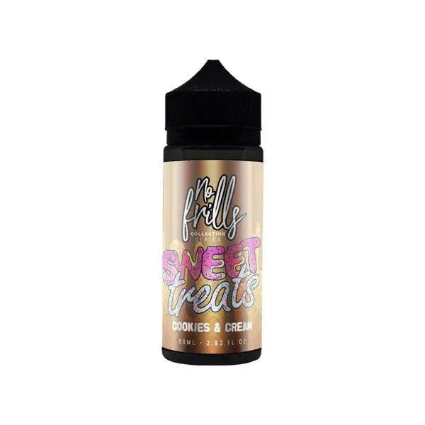 No Frills Collection Sweet Treats 80ml Shortfill 0mg (80VG/20PG) - vapeverseuk