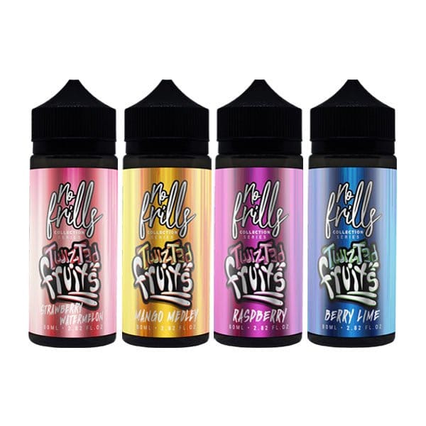 No Frills Collection Twizted Fruits 80ml Shortfill 0mg (80VG/20PG) - vapeverseuk