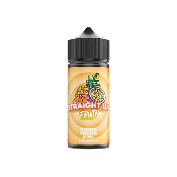 Straight Up Fruits 100ml Shortfill 0mg (70VG/30PG) - vapeverseuk