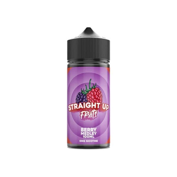 Straight Up Fruits 100ml Shortfill 0mg (70VG/30PG) - vapeverseuk