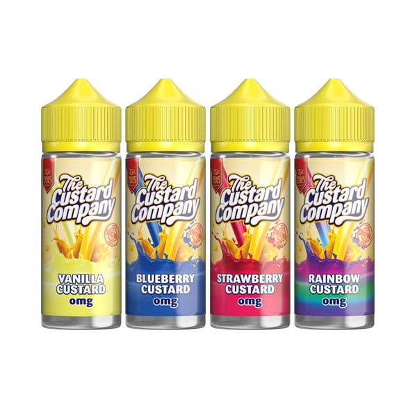 The Custard Company 100ml Shortfill 0mg (70VG/30PG) - vapeverseuk