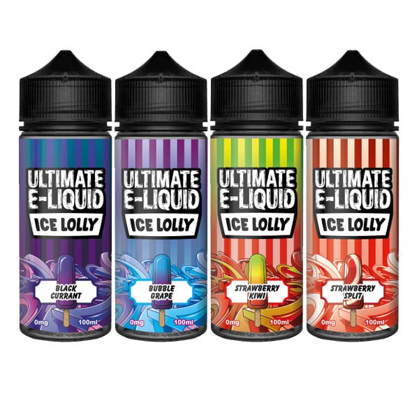 Ultimate E-liquid Ice Lolly by Ultimate Puff 100ml Shortfill 0mg (70VG/30PG) - vapeverseuk