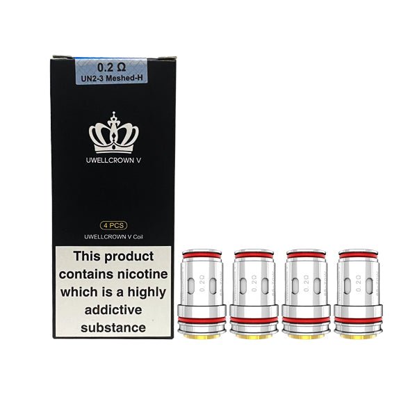 Uwell Crown V Replacement Mesh Coil Single / Dual / Triple - vapeverseuk