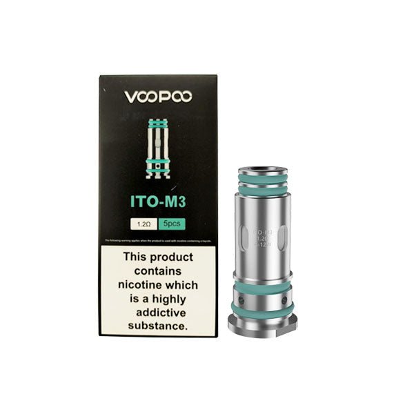 Voopoo ITO M Series Replacement Coils - 1.0Ω/1.2Ω/0.5Ω - vapeverseuk